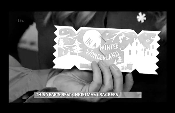 Cracker Cards were on ITV's hit show 'This Morning'!