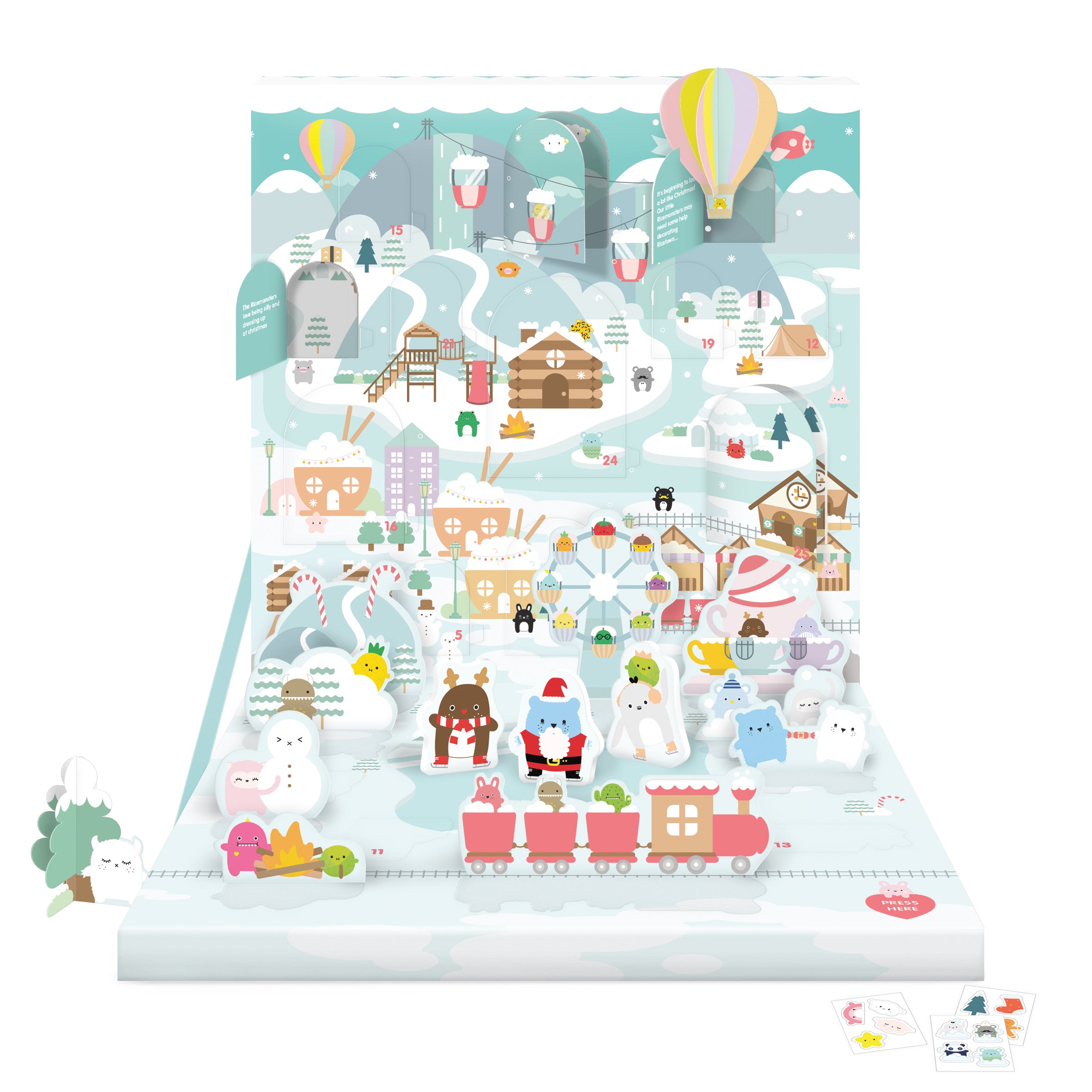 Noodoll Music Box Advent Calendar My Design Collections