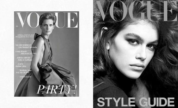 Vogue UK and Vogue Japan