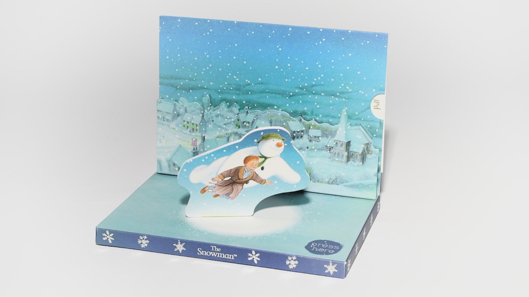 The Snowman Music Box Card